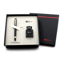 毕加索(Pimio) PS-917 纯黑钢笔套装 黑色
