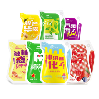 天润(terun)袋装浓缩酸奶12袋 混装酸奶(蜂芒+冰淇淋+原味+百香果+草莓+柚子+青柠,5个口味随机搭配)CD