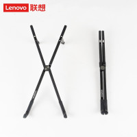 联想(Lenovo) 笔记本支架 电脑支架X1 小新 拯救者笔记本散热支架 铝合金迷你筷子支架 黑色