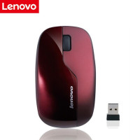 联想(Lenovo)鼠标 无线光学鼠标N3902 办公鼠标 台式机鼠标 笔记本鼠标 红色
