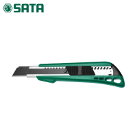 世达壁纸刀工具刀架18MM折叠美工刀安全开箱刀裁纸刀