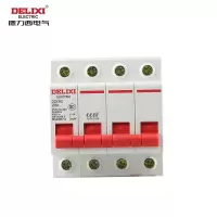 德力西电气 DZ47G-4P 20A隔离开关 DZ47G420
