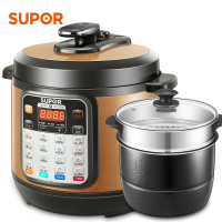 苏泊尔SUPOR大容量电压力锅8L大号电高压锅大规格蒸煮多用锅具80YC10C