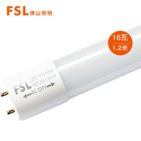 佛山照明T8灯管LED双端长1.2米16W日光色6500K 晶辉