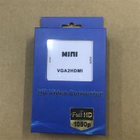 VGA转HDMI高清视频转接头 笔记本连接投影仪接口转换器