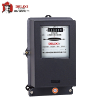 德力西电气 三相四线无功电能表; DX862 3×380V 3×1.5(6)A*