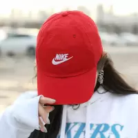 NIKE耐克运动帽男帽女帽大红色帽子遮阳帽棒球帽鸭舌帽913011-657 913011-657 MISC