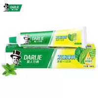 黑人（DARLIE）双重薄荷牙膏120g 清新口气 防蛀固齿（新旧包装随机发放）