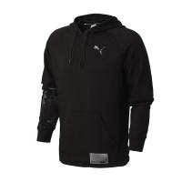 PUMA彪马男装运动服休闲针织连帽卫衣519427