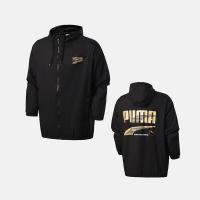 彪马PUMA男装2021新款运动服休闲梭织连帽外套