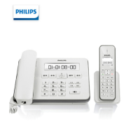 飞利浦(PHILIPS)DCTG192 白色无线座机双免提子母机