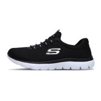 Skechers斯凯奇女鞋休闲鞋新款轻质一脚蹬透气运动鞋12980..