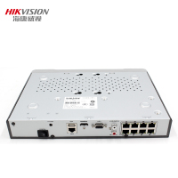 海康威视(HIKVISION)DS-7808NB-k1/8P 监控录像机8路POE硬盘录像机监控主机