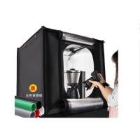 春影100cm小型摄影棚 补光拍照灯箱套装迷你产品柔光便携器材