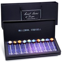 星空糖棒棒糖 10支礼盒装零食糖果A2226