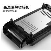 苏 泊 尔（SUPOR）电烧烤炉家用大号电烤盘 多功能煎烤机烧烤肉串无烟烤肉锅D935【王源代言】