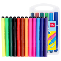 得力优酷7062水彩笔(混)(12支/盒)（5盒）