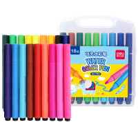 得力优酷7063水彩笔(混)(18支/盒)(5盒)