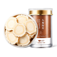 杞里香长白山人参厚片100g泡酒人参红参整支液高丽参片新鲜泡茶