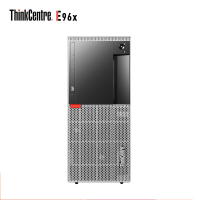 联想Thinkcentre E96X 商用办公台式机电脑 I3-9100 4G 1TB 集显 Win10 串并口 18L+19.5英寸显示器 定制