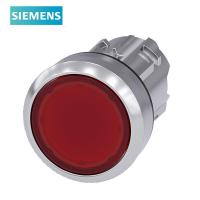 西子 3SU附件 LED型平头按钮头 红色 瞬动型 22mm  按钮附件 企业定制