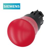 西子 3SU附件 40mm蘑菇头急停按钮头 红色 旋转解锁 22mm  按钮附件