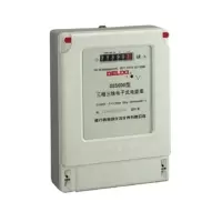 德力西电气 三相电能表;DSS606 3×380V 1.0级 3×15(60)A