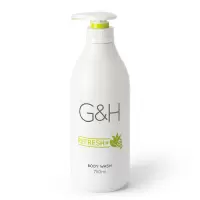 安利(Amway) 雅蜜爽肤沐浴露750ml 绿色装(薄荷清凉 全新升级)