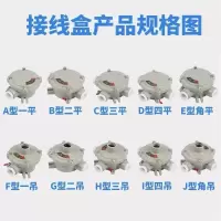 ZDET 昂力防爆接线盒G2 弯通