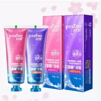 牙笑洁爽白口香糖牙膏浪漫樱花味100g6970795090132