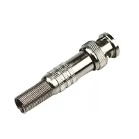 海乐 2M两兆头BNC/Q9(75-5)SDI视频接头公头 同轴电缆接头DDF射频线连接器