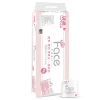 洁柔JJ080/Face卷纸卫生纸204克/卷 10卷/提 6提/箱(箱)