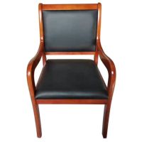 带扶手木质办公椅