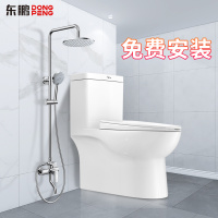 东鹏(DONG PENG)东鹏卫浴抽水马桶坐便器家用卫生间座便器小户型淋浴花洒套装