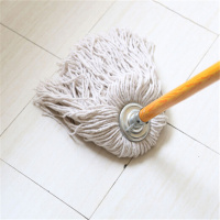 双安 线拖把白棉线拖把吸水旋转地拖布条拖布