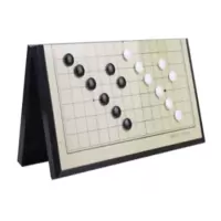成功 围棋套装 便携折叠大号围棋棋盘五子棋围棋子磁性套装 学生儿童入门培训教学8022