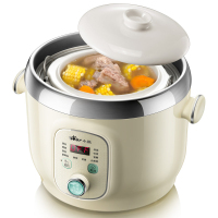 1.8升电炖锅 DDZ-B18F1 隔水炖快炖内钢外塑电炖盅陶瓷煲汤煮粥锅 （单位：个）