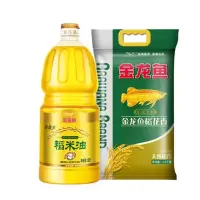 金龙鱼稻米油1.8L+金龙鱼稻花香2.5kg