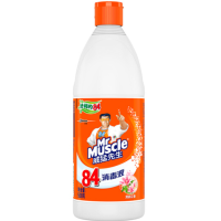 威猛先生 84消毒液 清新花香 消毒水 漂白水 500g/瓶 20瓶/箱