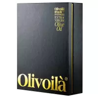 欧丽薇兰 Olivoilà 送礼 食用油 橄榄油 高多酚特级初榨橄榄油750ml*2瓶