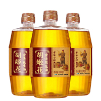 胡姬花古法小榨花生油2.7L(900ml*3) 小瓶组合装食用油 宿舍炒菜山东花生食用油烘培油 一级压榨食用油