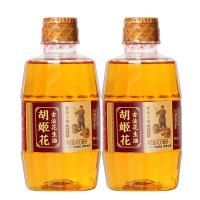 胡姬花古法小榨花生油400ml*2小瓶组合装食用油 宿舍炒菜烘培青团花生食用油 家庭小瓶方便装