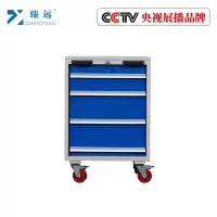 臻远重型五金工具柜铁皮柜双开门置物柜多功能零件柜~四抽工具柜