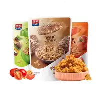 西麦即食燕麦片饱腹代餐早餐干吃零食食品吮指燕麦脆咸味6包