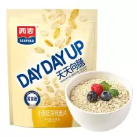西麦 燕麦片 无添加蔗糖 营养代餐 早餐食品 冲饮谷物 小麦胚芽即食燕麦片450g