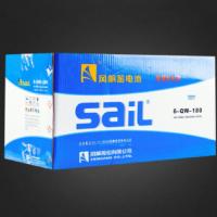 风帆蓄电池6-QW-180AH适用于大型卡车工程电机组汽车180电瓶