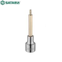 世达（SATA）25104 12.5MM系列100MM长花形旋具套筒T30