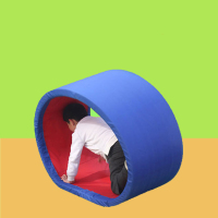 幼儿园儿童爬行垫坦克滚滚圈户外趣味游戏道具