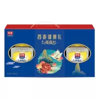 西麦 燕麦片 无添加蔗糖  麦片早餐 健康礼盒 年货节走亲访友送礼佳品  即食麦片880g*2桶(礼盒装)