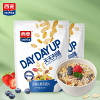 西麦多种水果燕麦片450gx2袋冲饮代早餐速即食配牛奶
